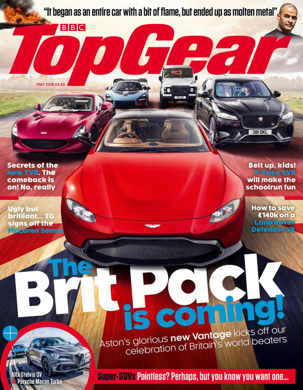 BBC Top Gear BBC疯狂汽车秀杂志 MAY 2018年5月刊